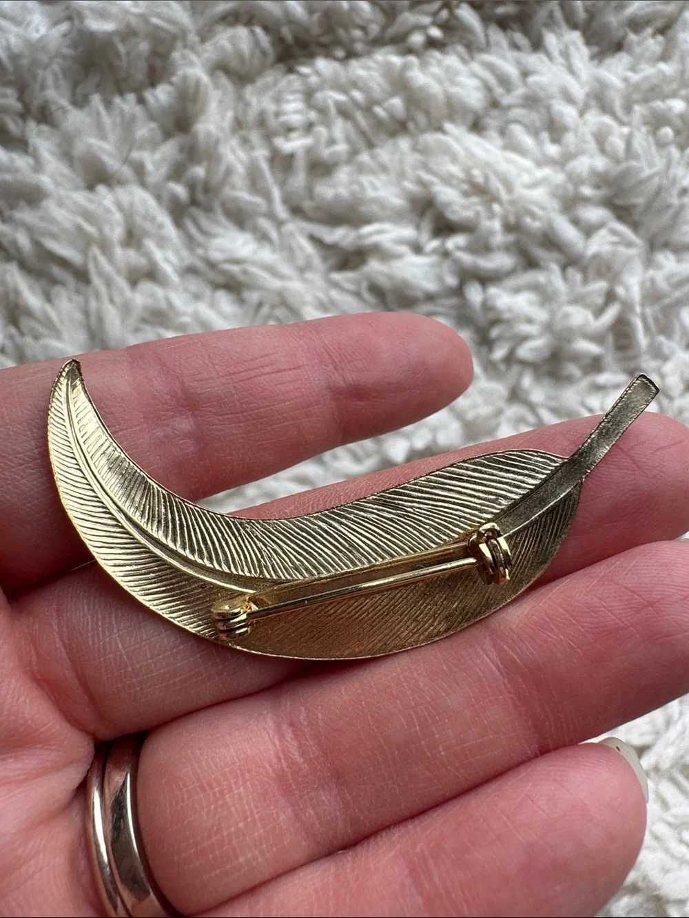 Vintage Leaf Brooch